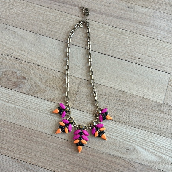 Vintage J Crew Tutti Frutti bib necklace - Picture 1 of 2